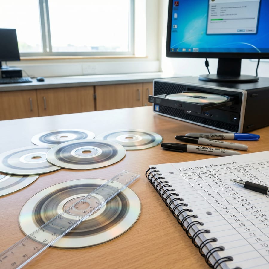Information and CD’s experiment setup