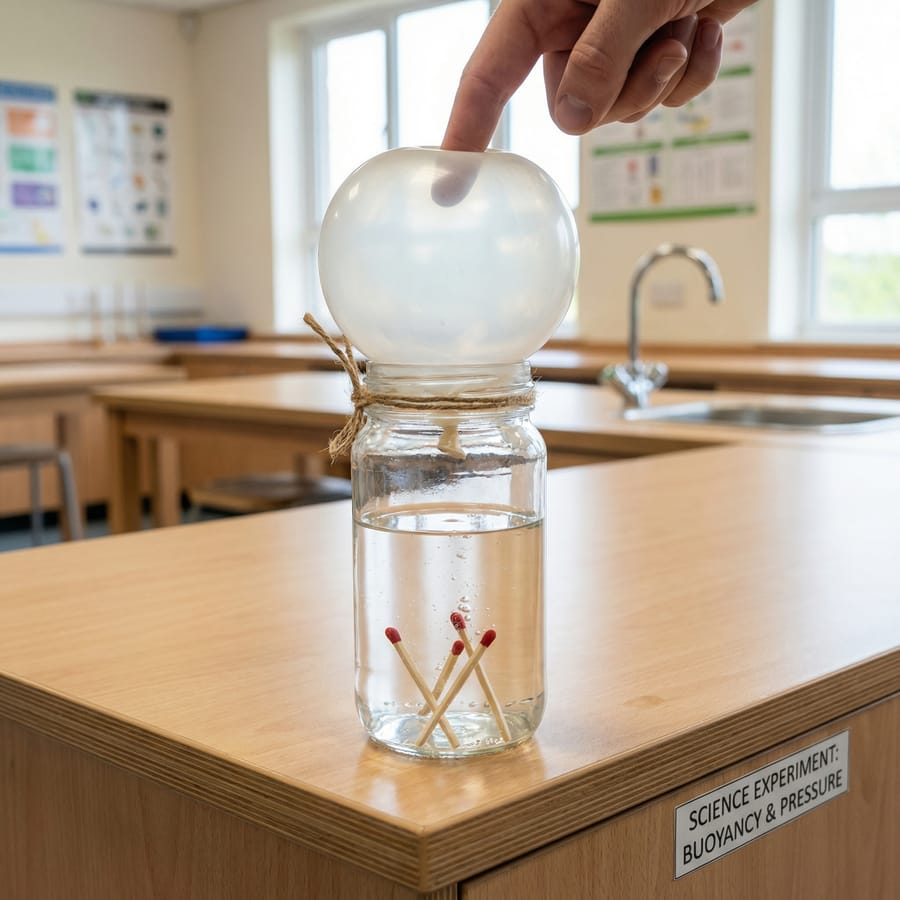 Pascal’s Law experiment setup